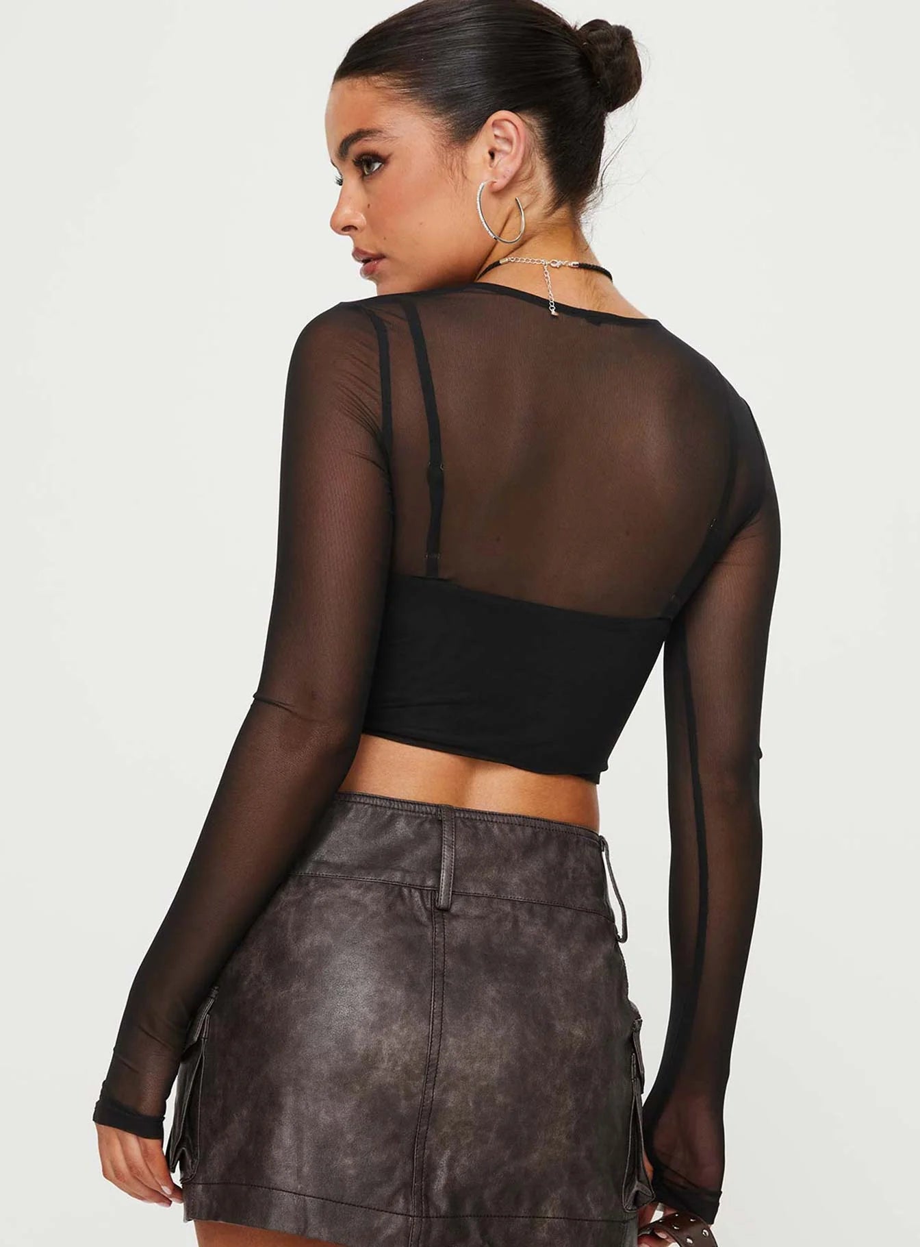 Mckeon Long Sleeve Top Black