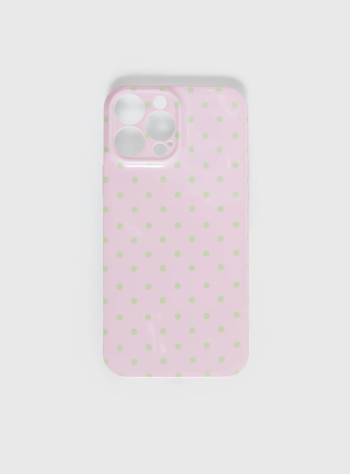 What You Wanted Iphone Case Pink Polka