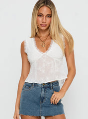 Hagea Top White