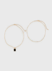 Wesson Necklace Gold