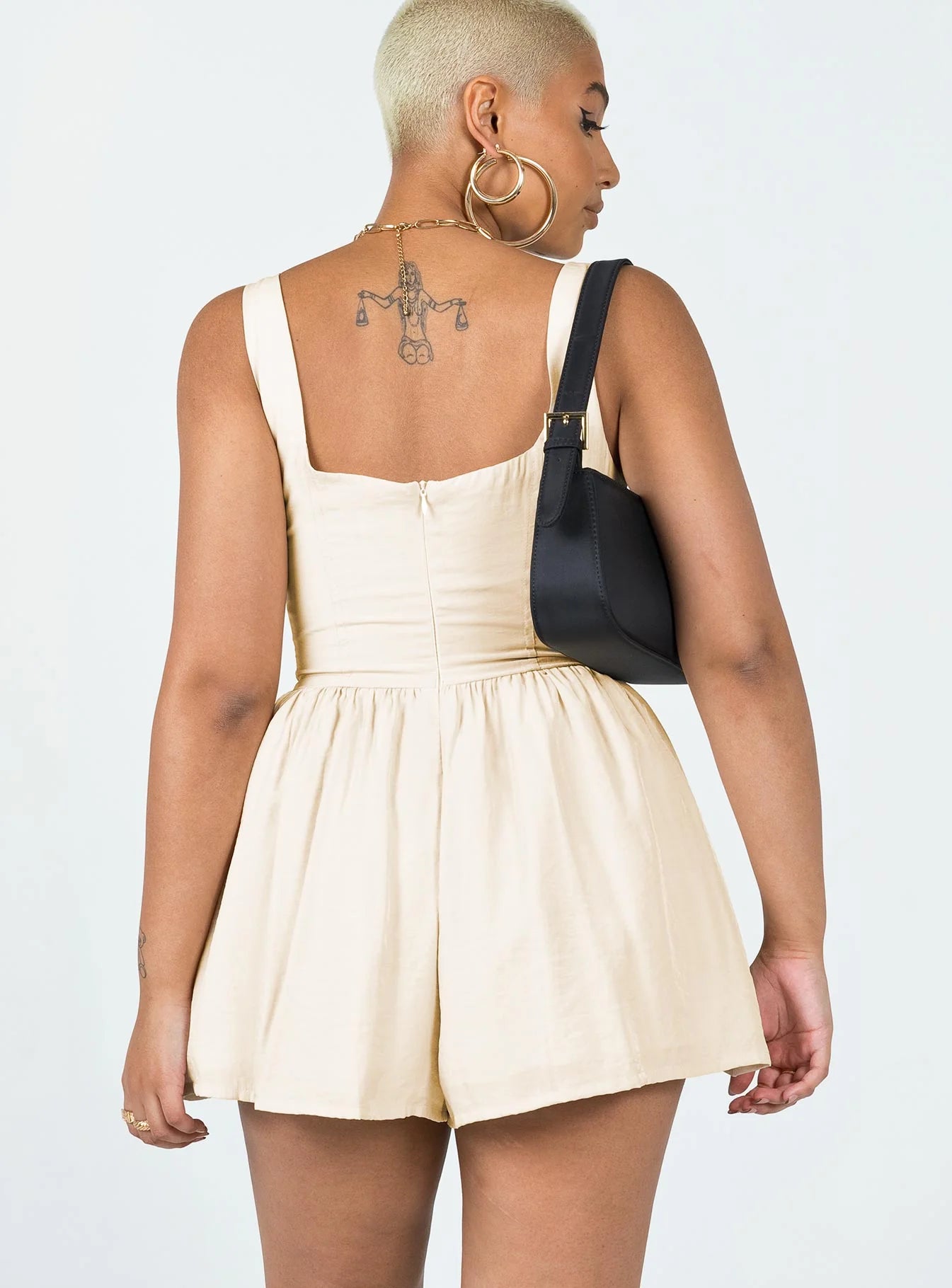 Judson Romper Cream