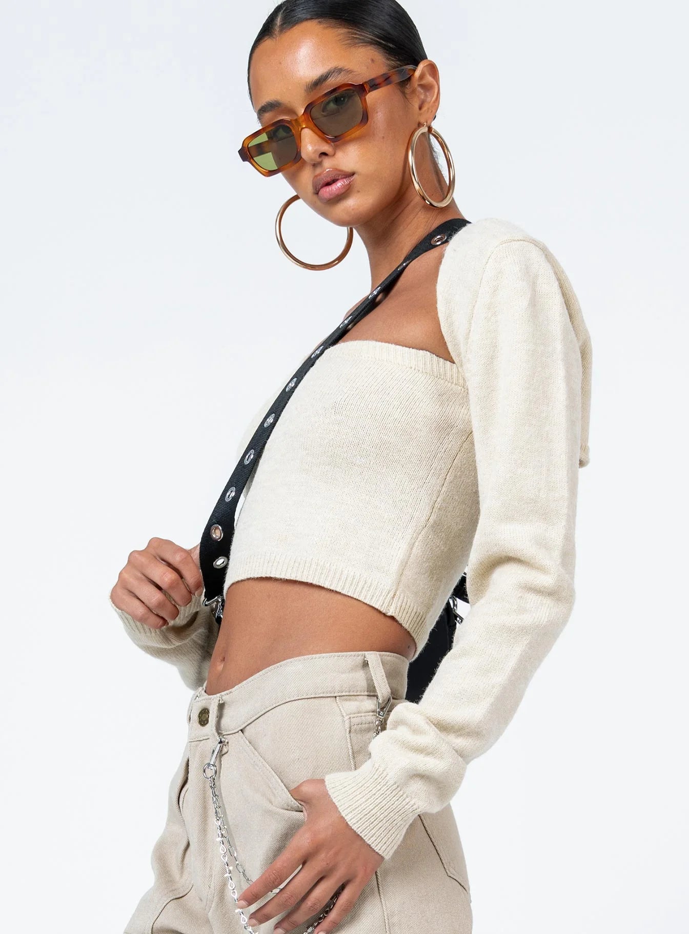 Casey Sweater Set Beige