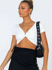 Leith Top White