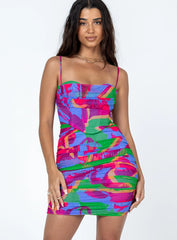 Charmie Mini Dress Multi