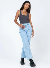 Camellia Bodysuit Slate Grey