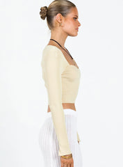 Wilden Long Sleeve Top Cream