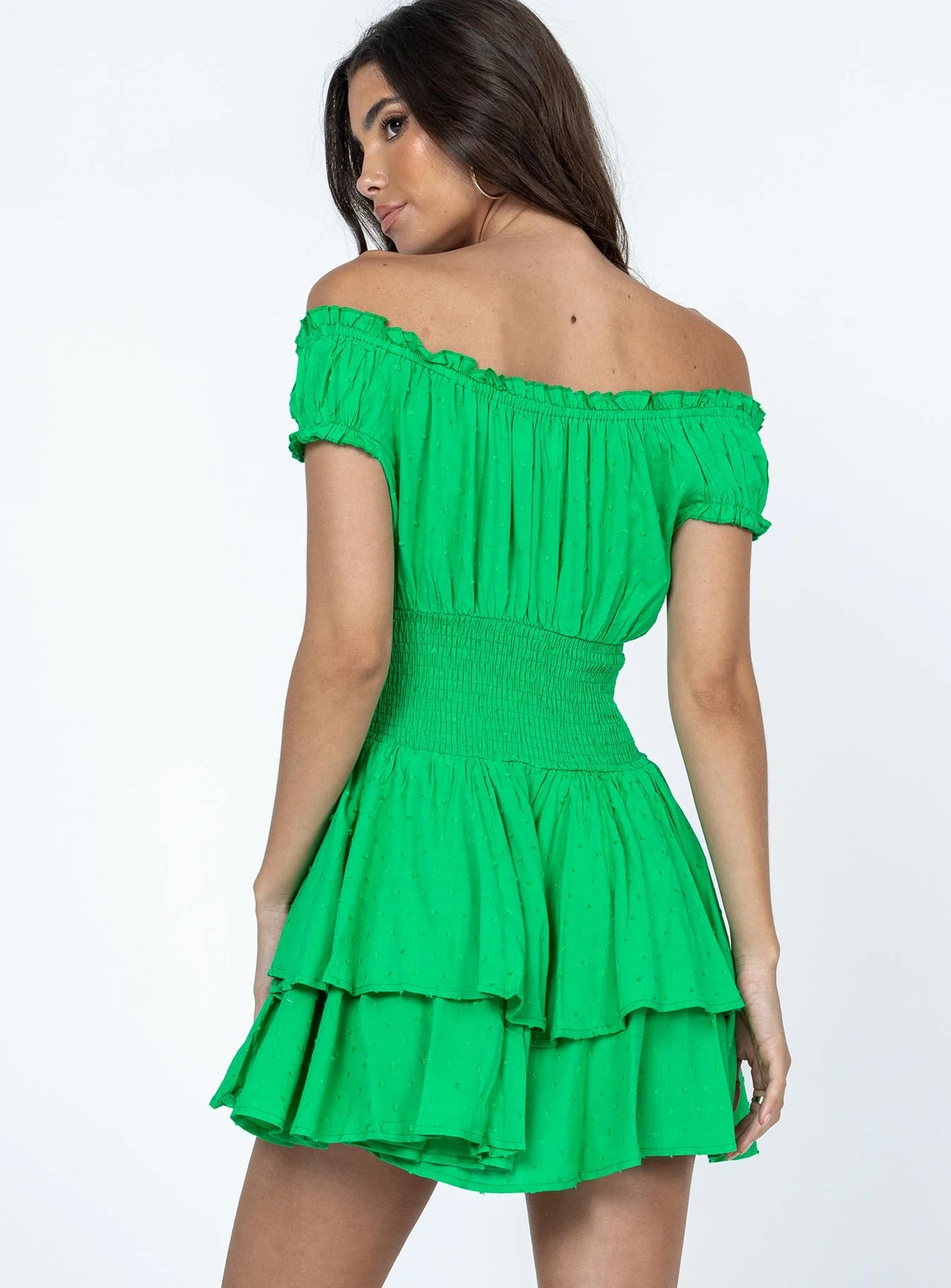 The Love Galore Romper Bright Green