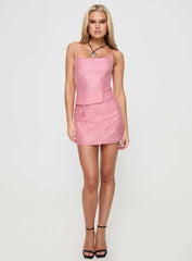 Latham Jacquard Set Blush