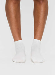 Vandon Crew Sock White
