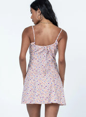 Season Of Love Mini Dress Orange