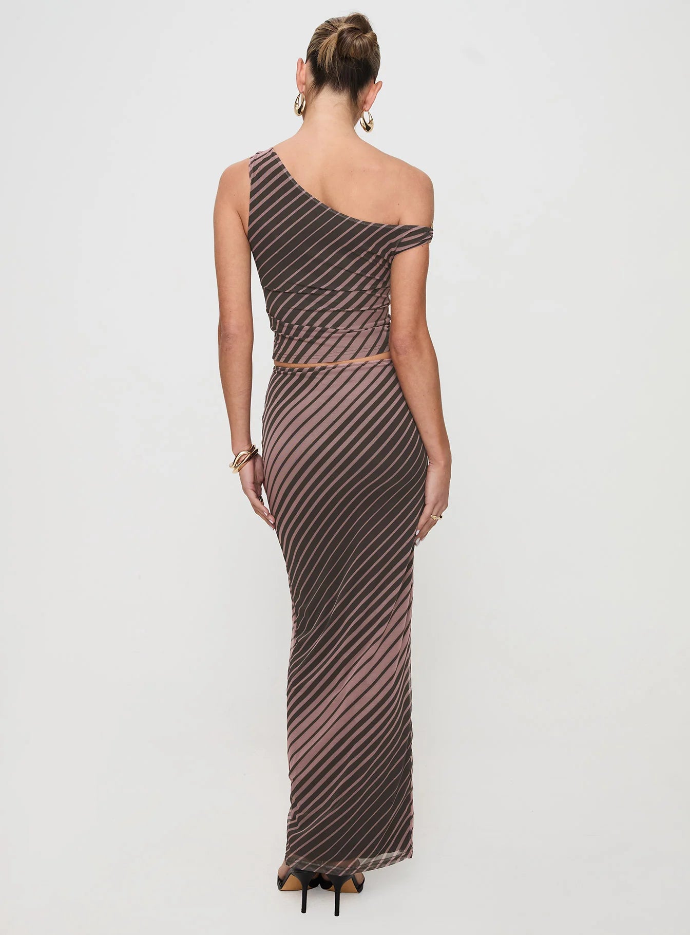 Whiley Maxi Skirt Multi Stripe