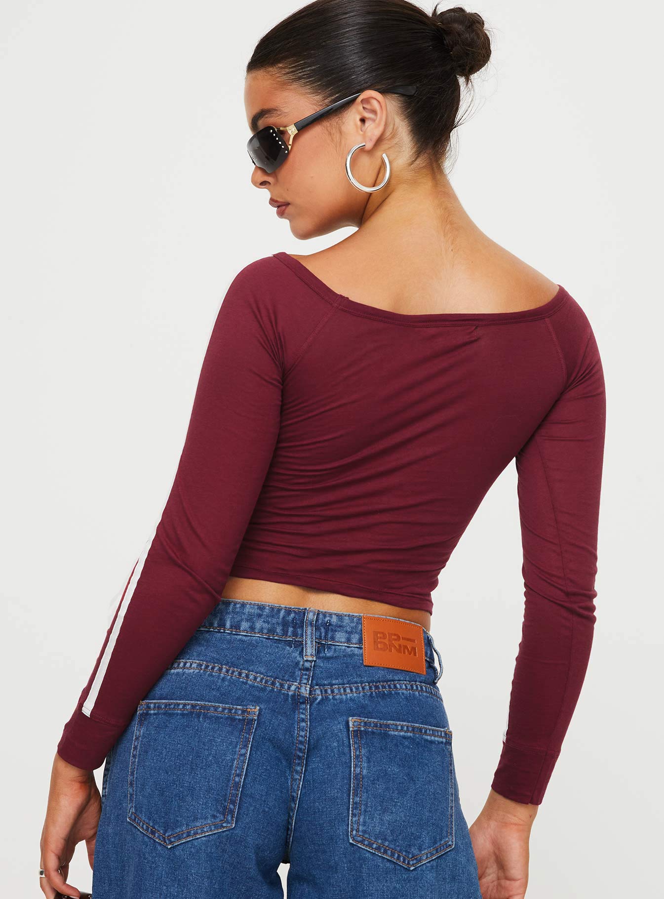 Gavya Top Adrenalin Red / White