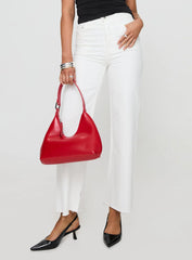 Fawcett High Rise Straight Leg Jeans White