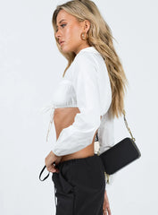 Gemi Cloud Crop Top Ivory