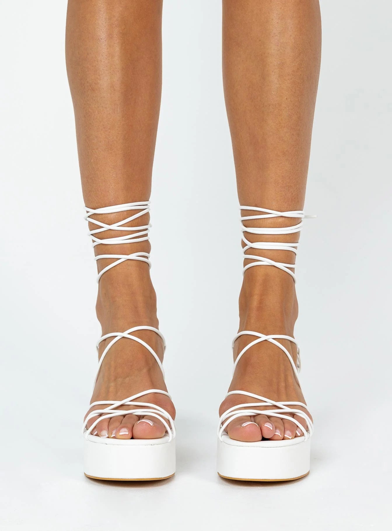 Bonita Heels White