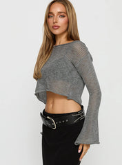 Cafe Pari Sweater Charcoal