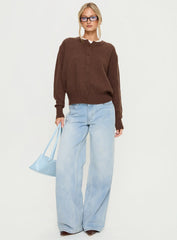 Melancholia Cardigan Chocolate