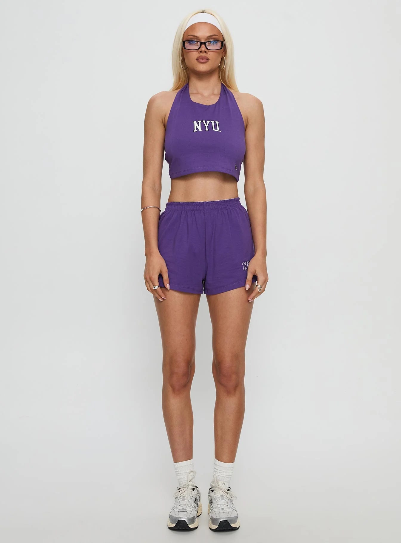 Nyu Soffee Shorts Violet