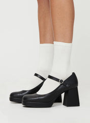 Tyssen Heels Black
