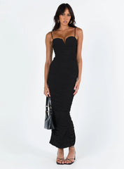 I Want You Maxi Dress Black