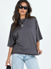Vedo Oversized Tee Grey