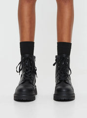 Emerson Combat Boots Black