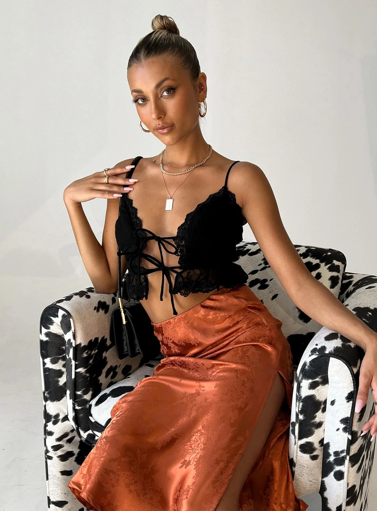 Arie Top Black