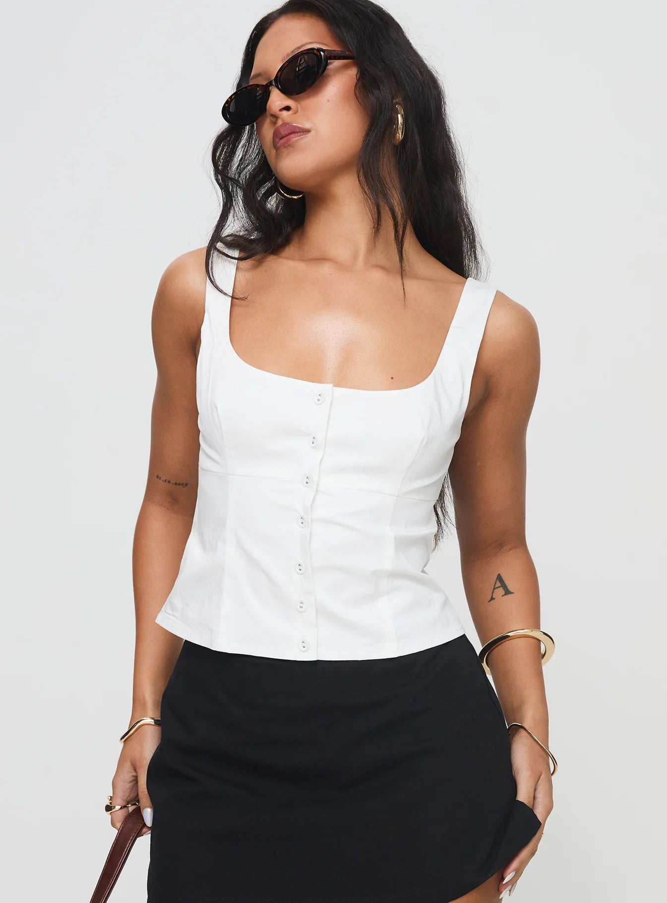 Effortless Top White