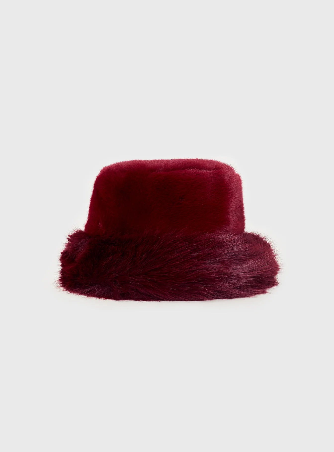 Avaah Fluffy Hat Red