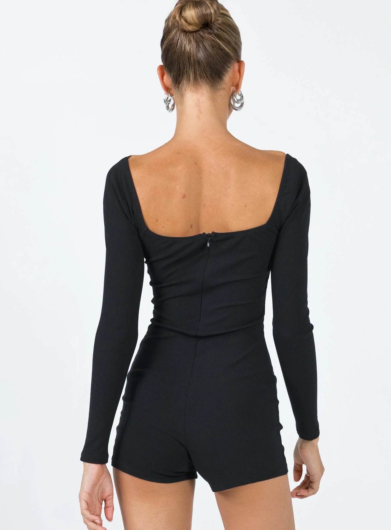 Jolie Romper Black