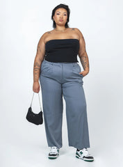 Rosehill Strapless Top Black Curve