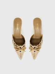 Charisma Pointed Toe Heels Taupe