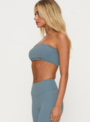 End Goal Active Bandeau Top Blue