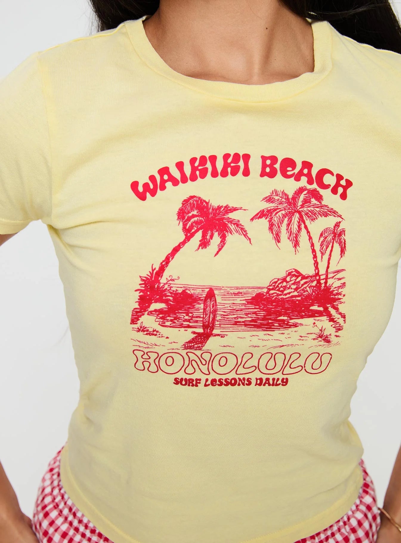 Surf Club Tee Yellow