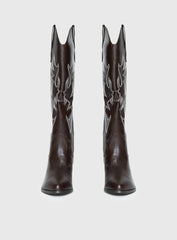 Billini Urson Boots Chocolate / White