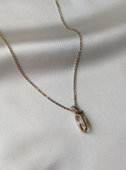 Schofield Pearl Necklace Gold