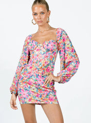Laurie Corset Mini Dress Multi