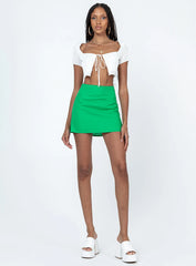 Kariss Mini Skirt Green