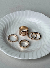 Isabel Ring Pack Gold