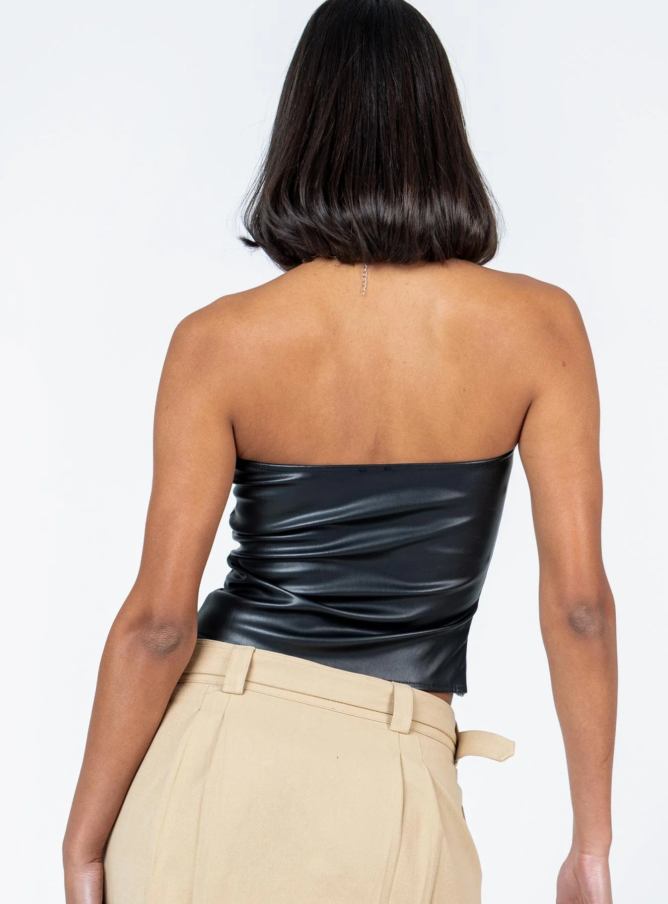 Belmore Strapless Top Black