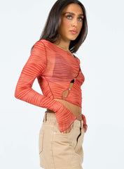 Keziah Top Orange