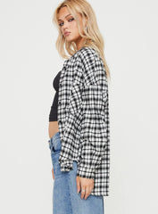 Medley Shirt Black / White Check