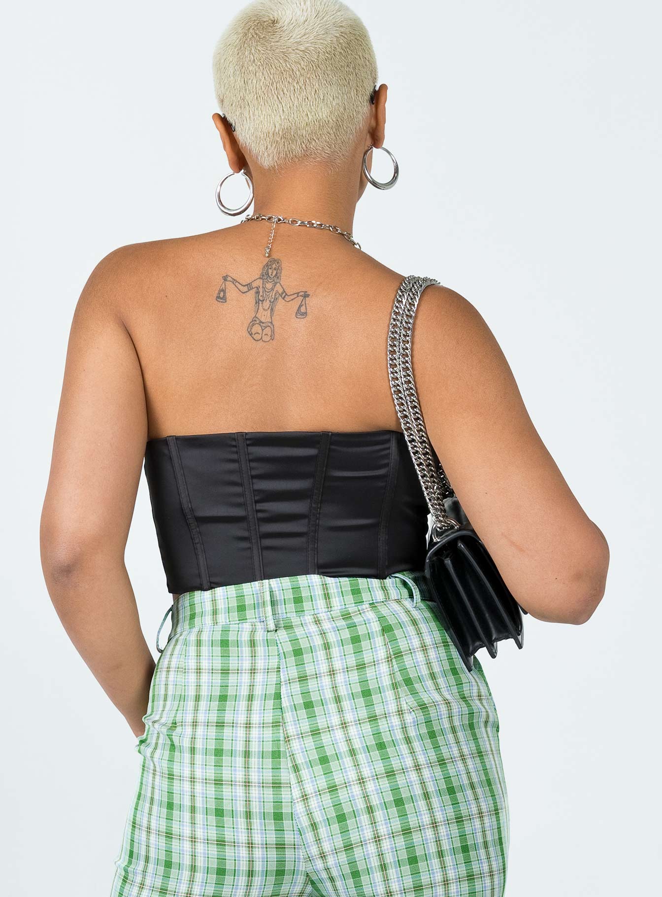 Palma Corset Top Black