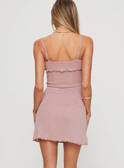 Cipher Mini Dress Pink