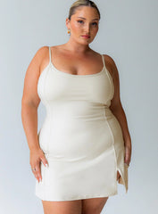 Ambition Activewear Romper Latte Curve