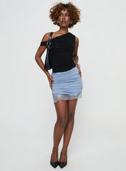 Vidal Mini Skirt Blue