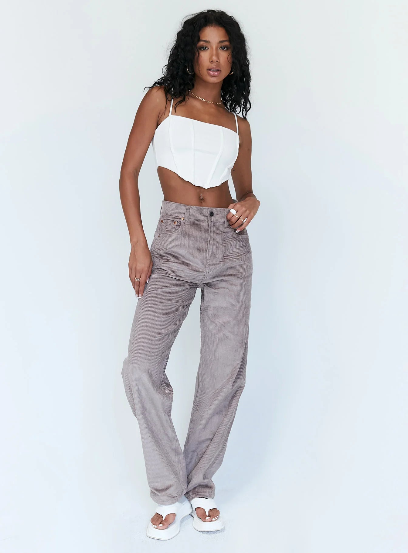Allure Top White