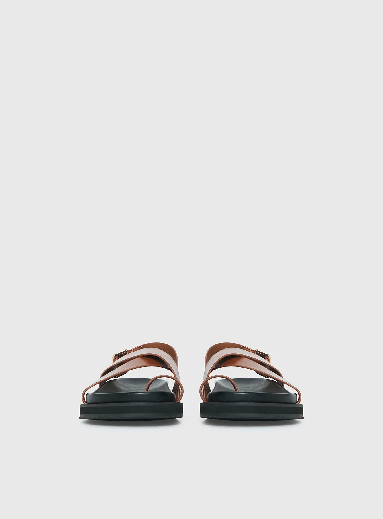 Billini Tennie Sandals Tan / Black
