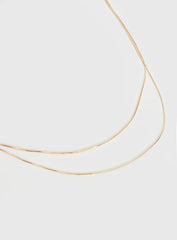 Dressed Up Dainty Chain Belt Gold