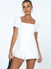 Hastings Romper White